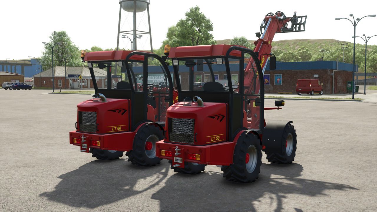 Effizienter Lader-Traktor Fimaks LT Serie Pack (50–60 PS) für Arbeiten im Hof und auf dem Bauernhof