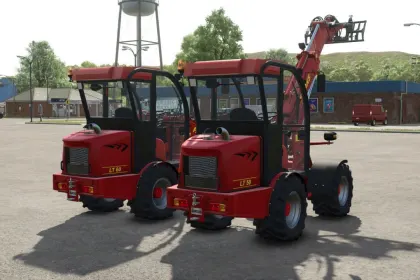 Effizienter Lader-Traktor Fimaks LT Serie Pack (50–60 PS) für Arbeiten im Hof und auf dem Bauernhof — 5