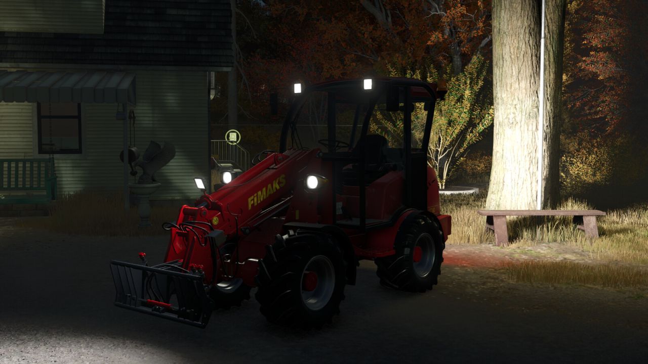 Effizienter Lader-Traktor Fimaks LT Serie Pack (50–60 PS) für Arbeiten im Hof und auf dem Bauernhof