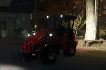 Effizienter Lader-Traktor Fimaks LT Serie Pack (50–60 PS) für Arbeiten im Hof und auf dem Bauernhof — 6