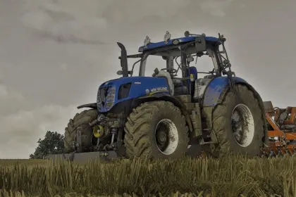 Traktor New Holland T7 2011 W7 do Farming Simulator 25