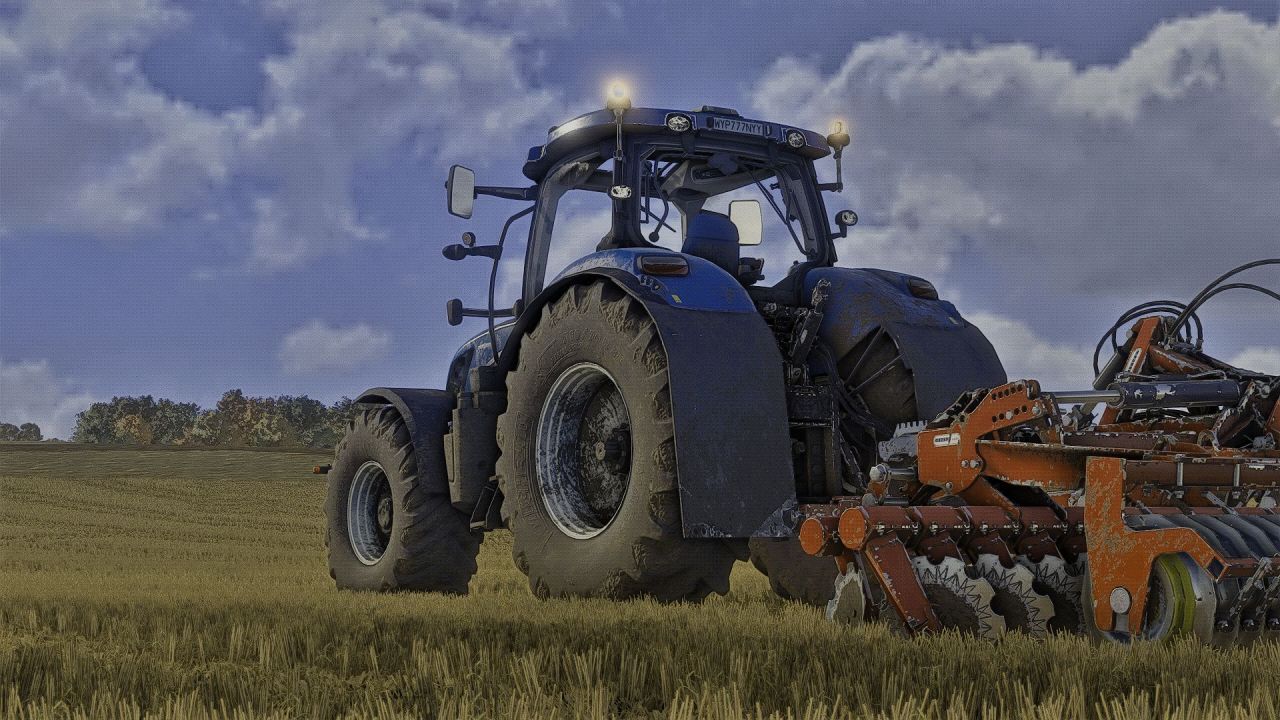 Traktor New Holland T7 2011 W7 do Farming Simulator 25