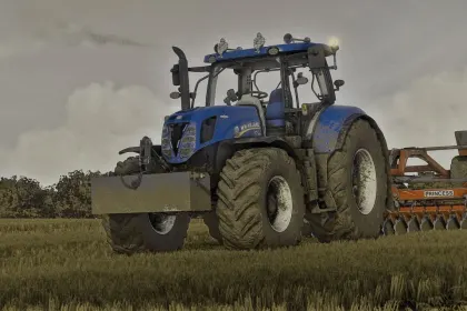 Traktor New Holland T7 2011 W7 do Farming Simulator 25 — 4