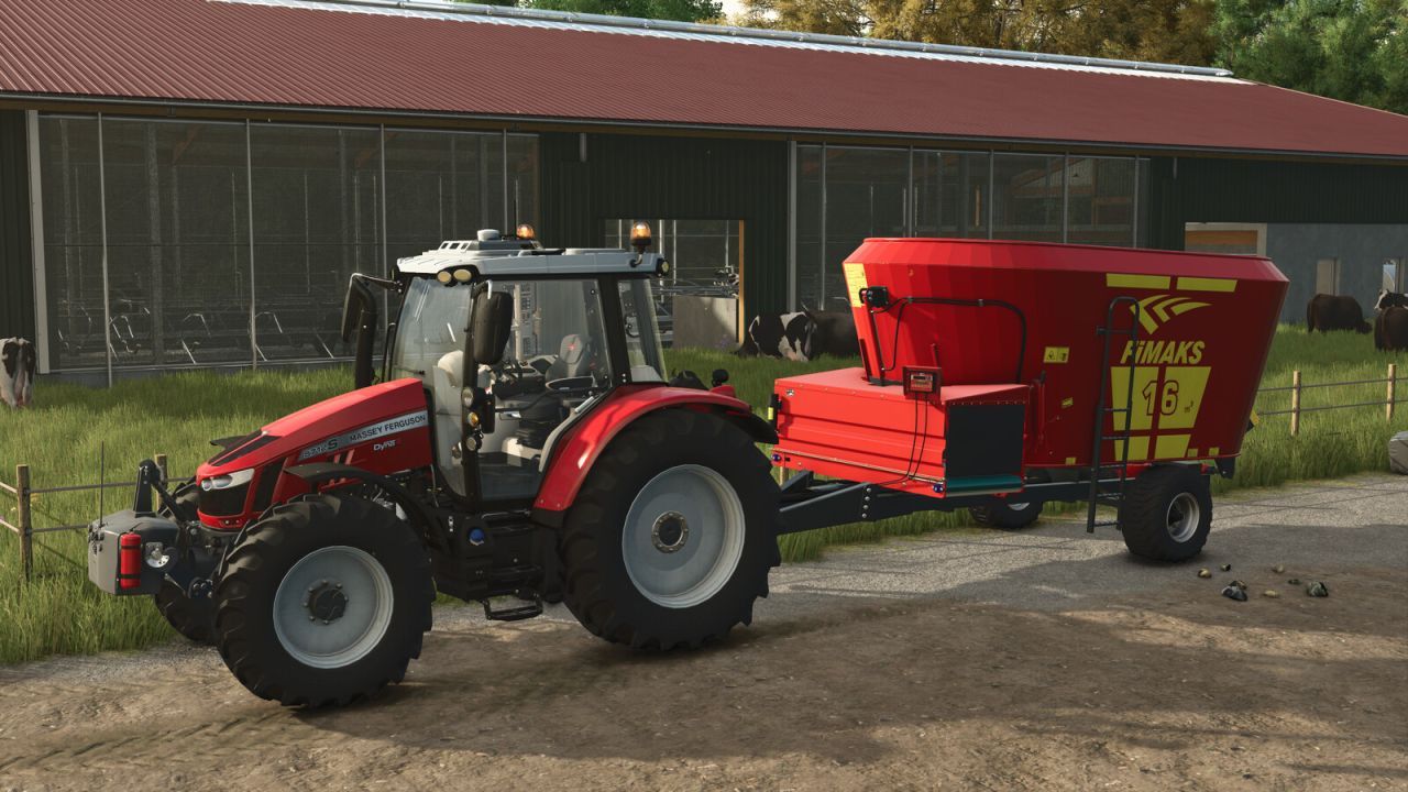 Effizienter Futtermischer Fimaks FMV Pack (FMV 14F und FMV 16F) für FS25