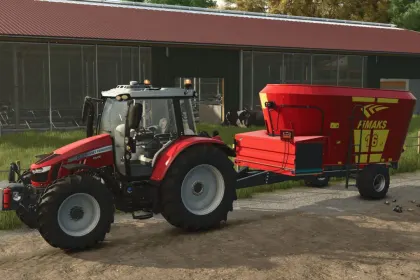 Ефективний Кормозмішувач Fimaks FMV Pack (FMV 14F та FMV 16F) для FS25