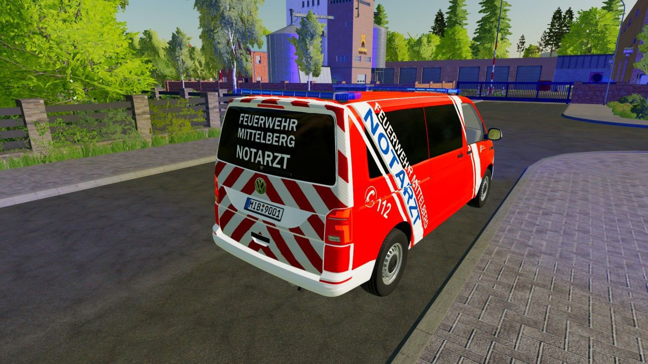 Автомобіль Volkswagen T6.1 NEF для Farming Simulator 22
