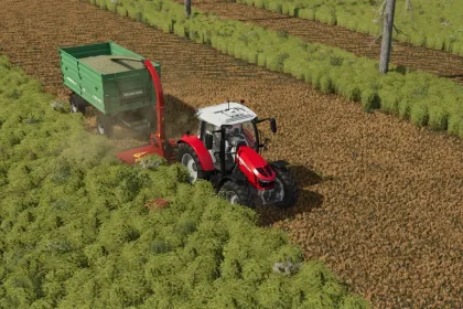 Efficient Silage Chopper Fimaks DC 1500 Double Chop for FS25 — 4