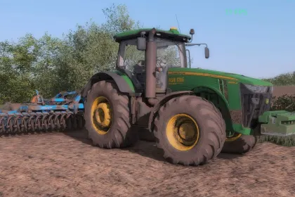 Traktor John Deere 8R Series 2011 für Farming Simulator 22 — 2