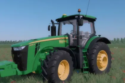 Traktor John Deere 8R Series 2011 für Farming Simulator 22 — 5