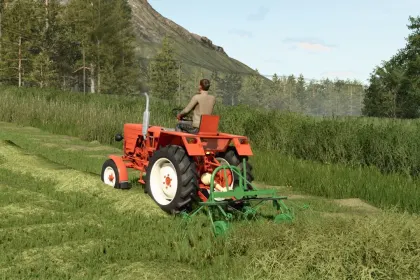 Traktor Lizard Z525 do Farming Simulator 25 — 3
