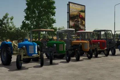 Traktor Zetor 3011 Major do Farming Simulator 25