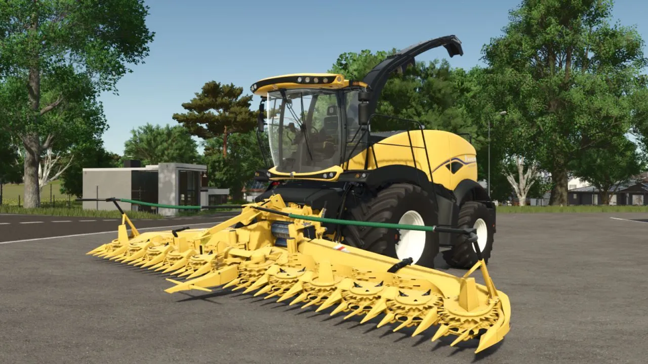 Потужний Кормозбиральний Комбайн New Holland FR 480-920 MY2025 + Жатка 900 SFI для FS25