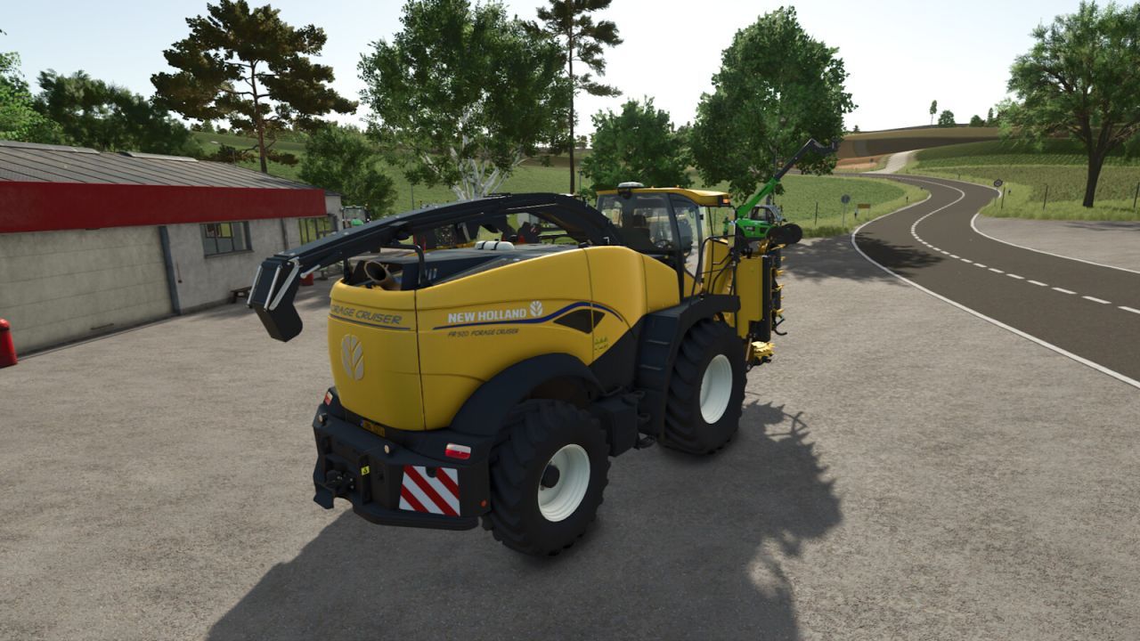 Powerful Forage Harvester New Holland FR 480-920 MY2025 + Header 900 SFI for FS25