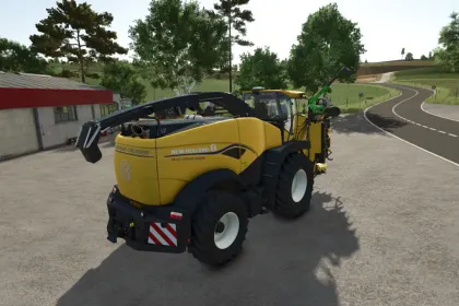 Потужний Кормозбиральний Комбайн New Holland FR 480-920 MY2025 + Жатка 900 SFI для FS25
