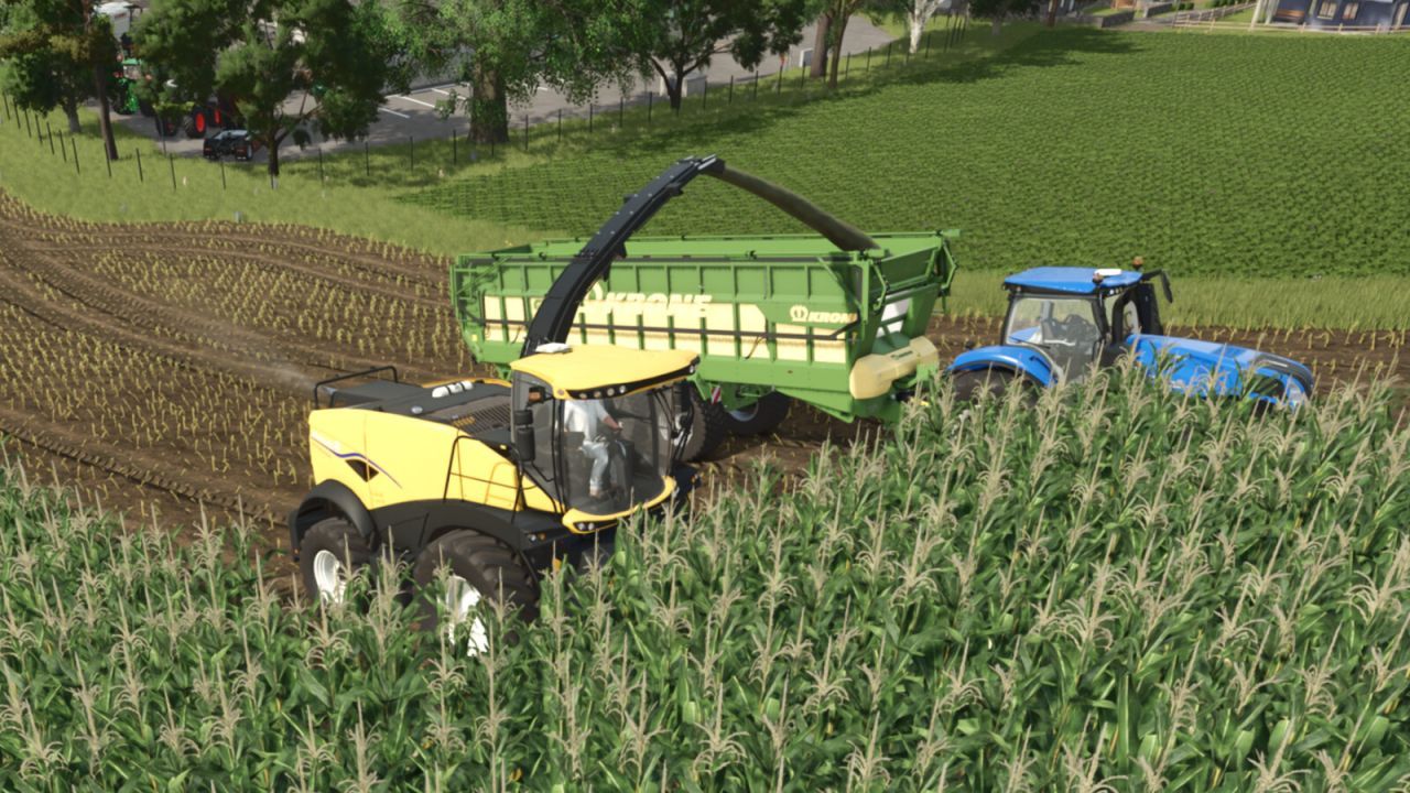 Powerful Forage Harvester New Holland FR 480-920 MY2025 + Header 900 SFI for FS25