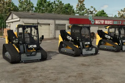 Skid Steer Loader JCB 325 T für Farming Simulator 25