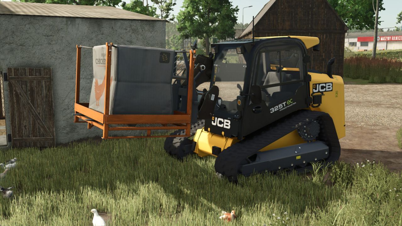 Skid Steer Loader JCB 325 T für Farming Simulator 25