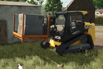 Skid Steer Loader JCB 325 T für Farming Simulator 25 — 2