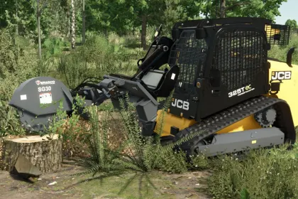 Skid Steer Loader JCB 325 T für Farming Simulator 25 — 3