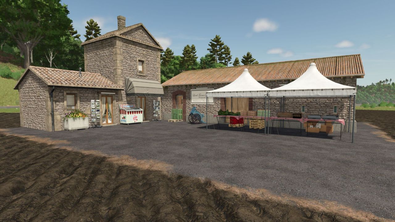 Точка продажу Farmers Market для Farming Simulator 25