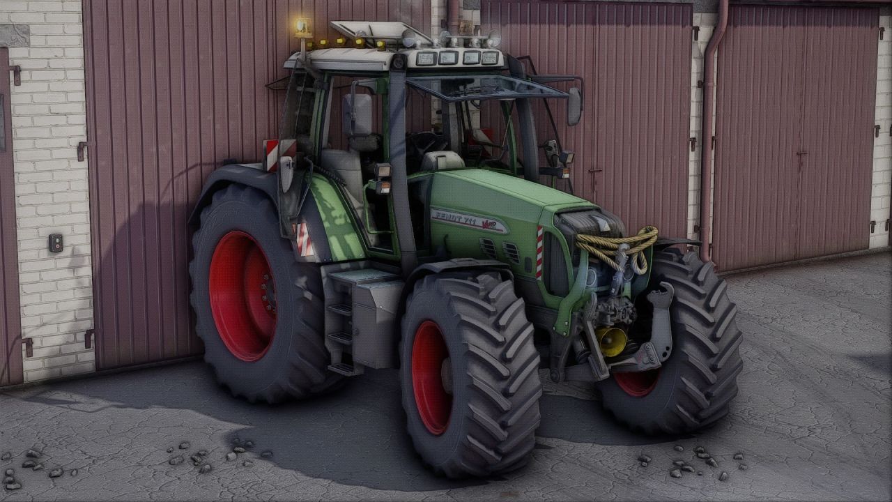 Traktor Fendt 700/800 Vario TMS do Farming Simulator 25