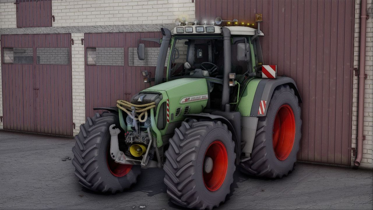 Traktor Fendt 700/800 Vario TMS do Farming Simulator 25