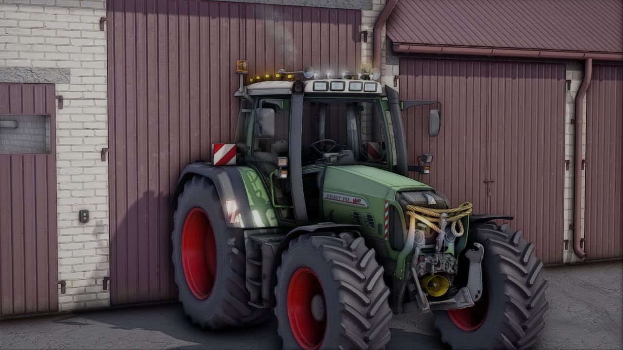 Traktor Fendt 700/800 Vario TMS do Farming Simulator 25