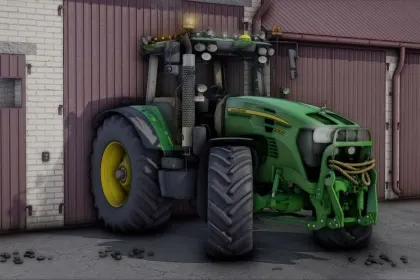 Traktor John Deere 7030S Long do Farming Simulator 25