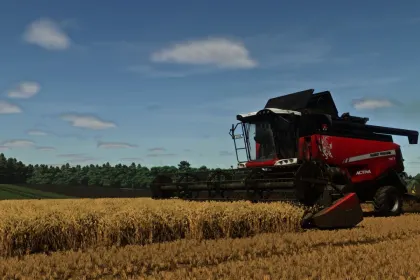 Traktor Massey Ferguson Activa 7347S do Farming Simulator 25