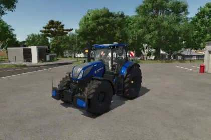Leistungsstarker Traktor New Holland T7 LWB PLMI — 300+ PS und Premium Komfort für FS25