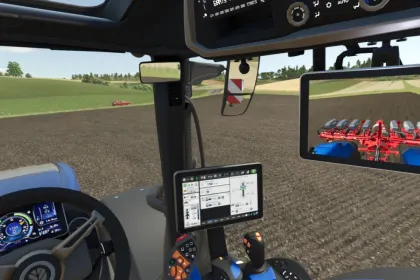 Leistungsstarker Traktor New Holland T7 LWB PLMI — 300+ PS und Premium Komfort für FS25 — 4