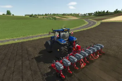 Leistungsstarker Traktor New Holland T7 LWB PLMI — 300+ PS und Premium Komfort für FS25 — 5