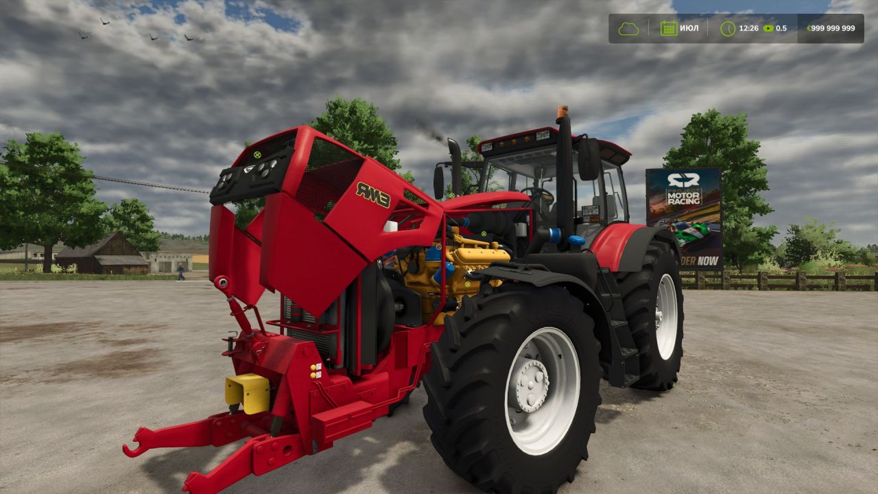 Traktor MTZ 4522 do Farming Simulator 25