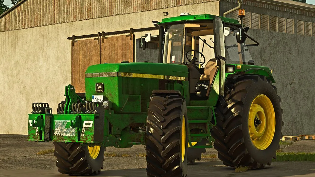 Legendarny Traktor John Deere 4X55 (4755/4955) — Potężna Klasyka dla Twojej Farmy