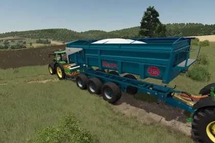 Причіп Maupu TDM 86/32 для Farming Simulator 25 — 2