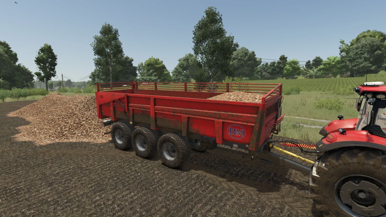 Причіп Maupu TDM 86/32 для Farming Simulator 25