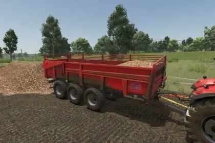 Причіп Maupu TDM 86/32 для Farming Simulator 25 — 3