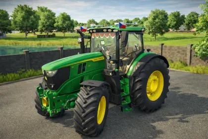 Мод на Трактори John Deere 6R (175-215) Edit для Фермер Симулятор 25 — 1