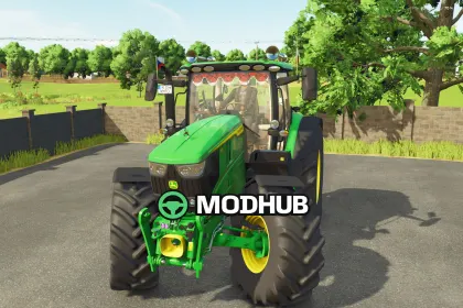 Мод на Трактори John Deere 6R (175-215) Edit для Фермер Симулятор 25 — 2
