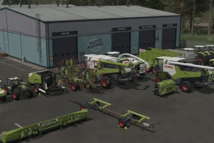 Пакет техніки CLAAS для Farming Simulator 25 — 2