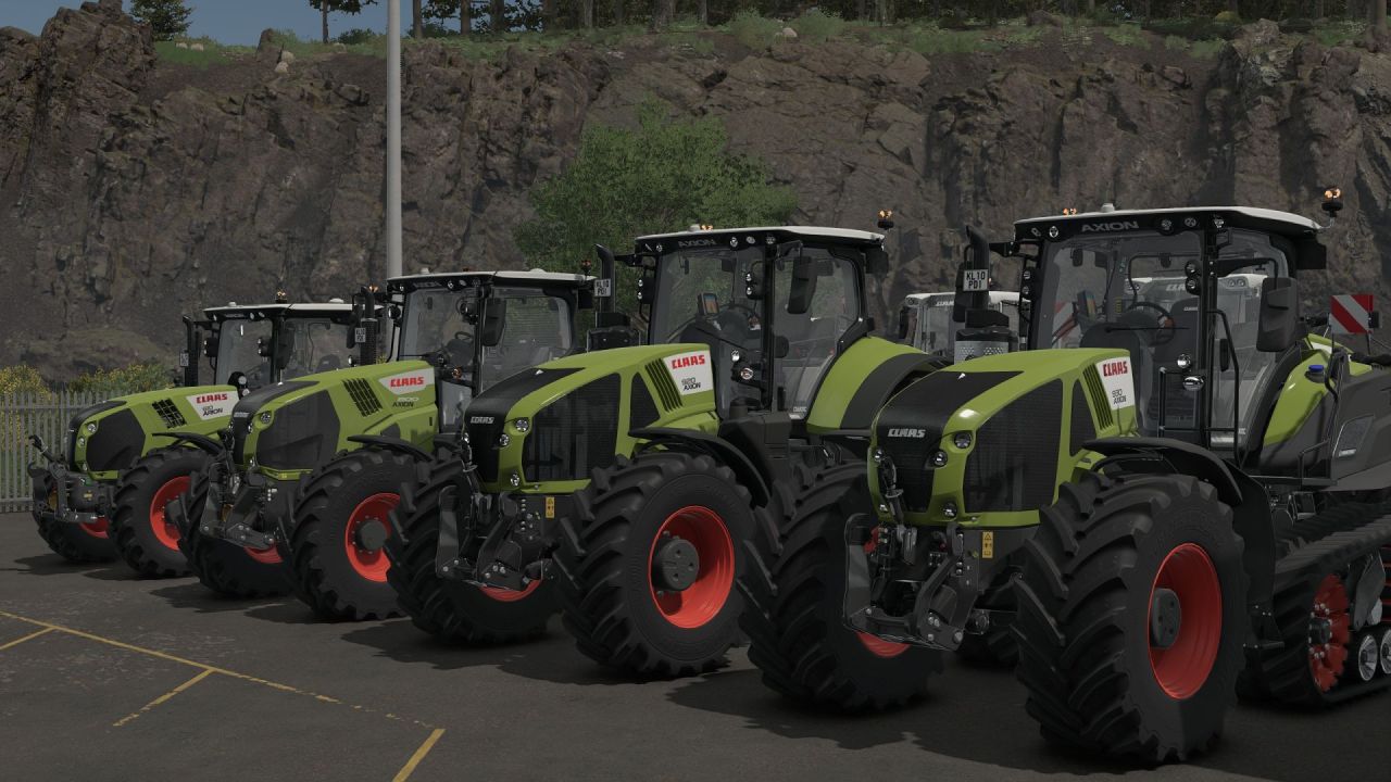 Пакет техніки CLAAS для Farming Simulator 25