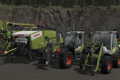 Пакет техніки CLAAS для Farming Simulator 25 — 6