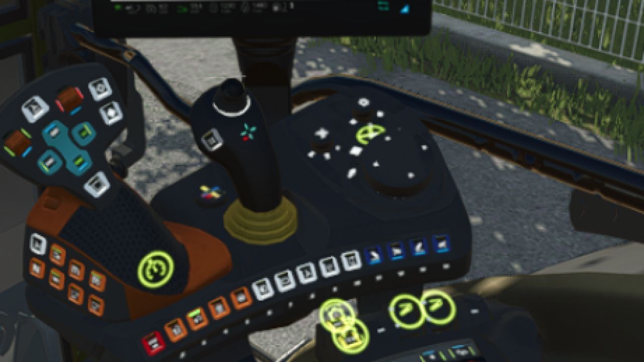 Efektywny Traktor Fendt Vario 200 z Interaktywnym Sterowaniem dla FS25 - Zrzuty ekranu
