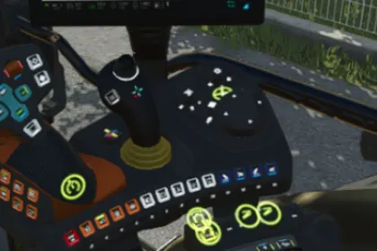 Ефективний Трактор Fendt Vario 200 з Інтерактивним Керуванням для FS25