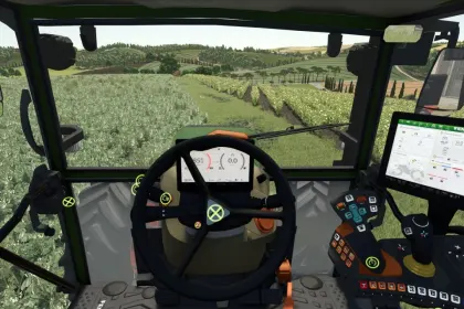 Ефективний Трактор Fendt Vario 200 з Інтерактивним Керуванням для FS25