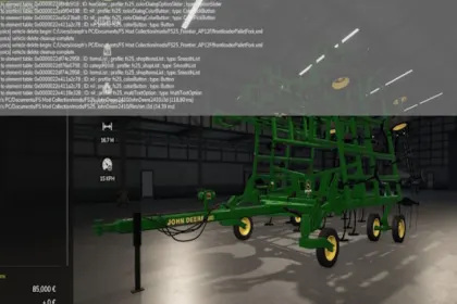 Pflug John Deere 2410 für Farming Simulator 25 — 2