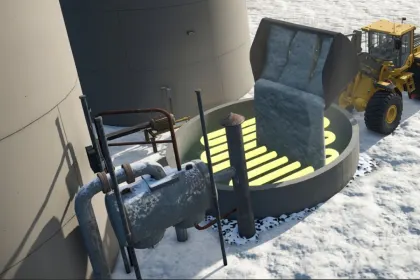 Effektiver Snow Melter — Schneeschmelzer in Wasser für Farming Simulator 25