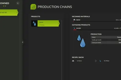 Effektiver Snow Melter — Schneeschmelzer in Wasser für Farming Simulator 25 — 4