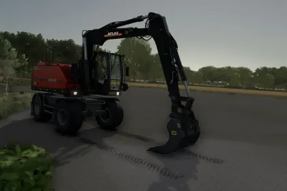 Traktor ATLAS 160W do Farming Simulator 25 — 3