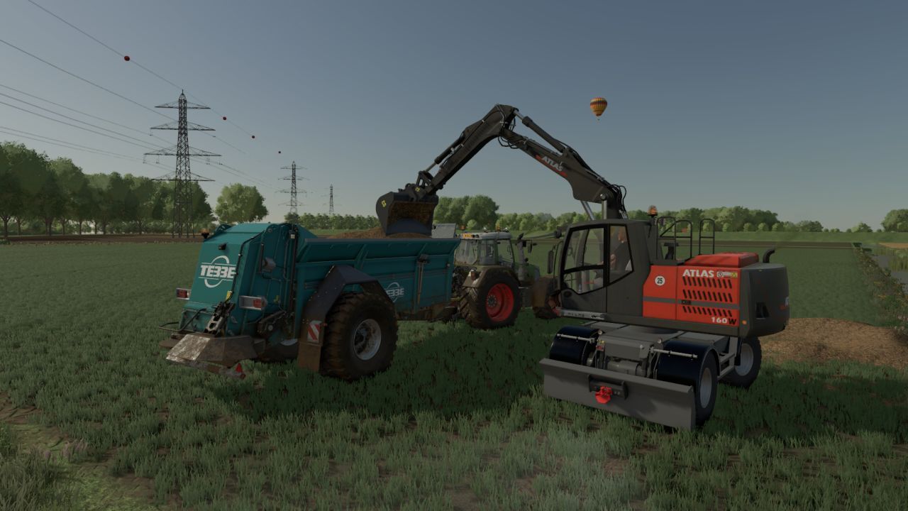 Traktor ATLAS 160W do Farming Simulator 25